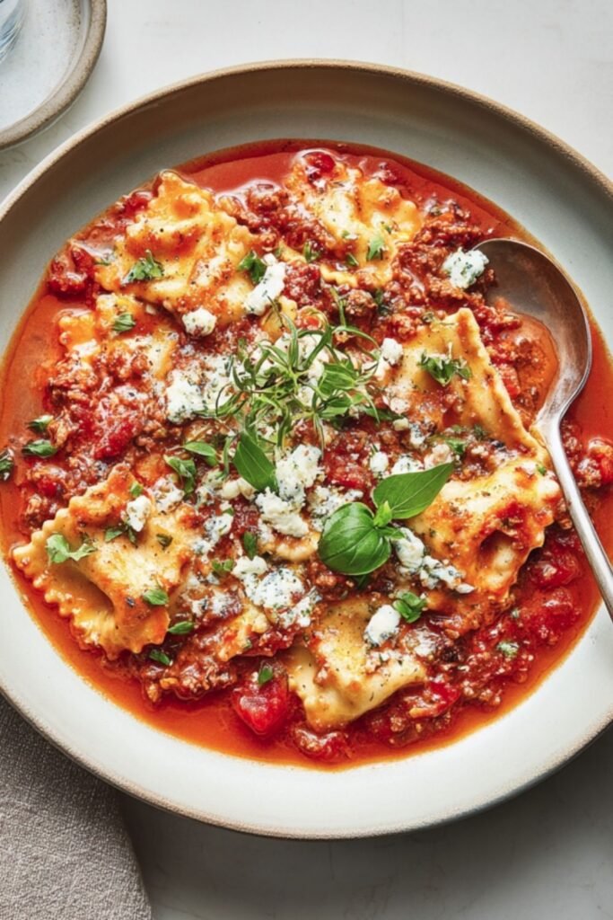 Lasagna Soup